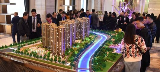 山西三建太原和平里項目營銷中心盛裝揭幕，開啟房地產開發新篇章